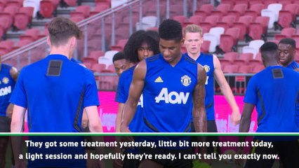 Descargar video: Solskjaer provides Man United injury update