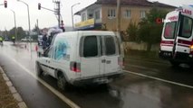Isparta'da hasta taşıyan ambulans kaza yaptı: 4 yaralı