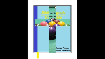 God is not billiards, but his shot... [Quotes and Poems]