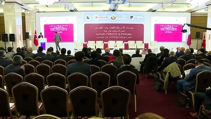 Hisarcıklıoğlu, Katar-Türkiye İş Forumu'nda konuştu