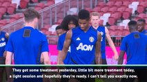 Solskjaer provides Man United injury update