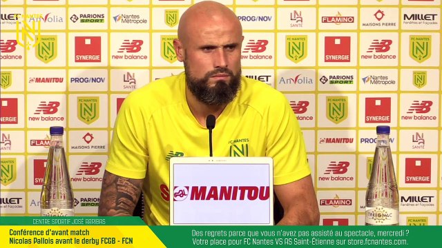 Replay : Nicolas Pallois avant FCGB-FCN