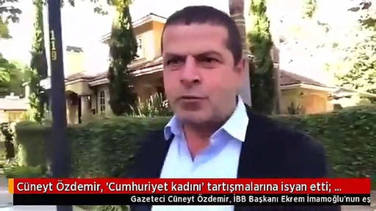 Cüneyt Özdemir, 'Cumhuriyet kadını' tartışmalarına isyan etti_ Hala bıkmadınız mı bunlardan_