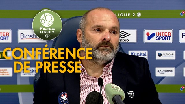 Conférence de presse SM Caen - US Orléans (2-1) : Pascal DUPRAZ (SMC) - Didier OLLE-NICOLLE (USO) - 2019/2020