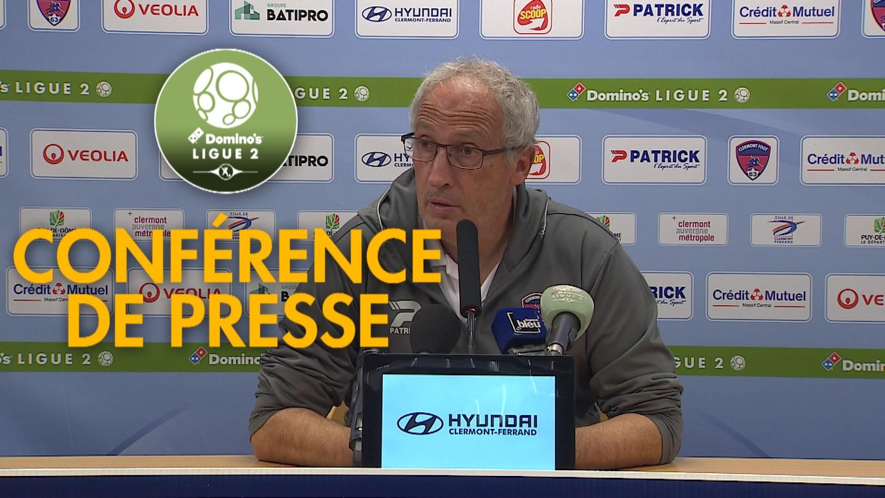 Conférence de presse Clermont Foot - Le Mans FC (0-1) : Pascal GASTIEN (CF63) - Richard DEZIRE (LEMANS) - 2019/2020