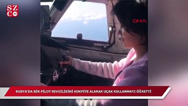 Sevgilisine uçak kullanmayı öğreten pilot hakkında soruşturma!