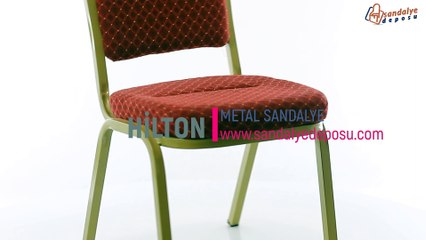 Hilton Metal Sandalye