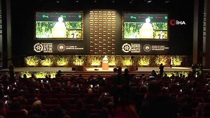 Emine Erdoğan, Sıfır Atık Zirvesinde konuştu