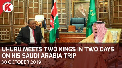 Uhuru Meets Two Kings In Two Days