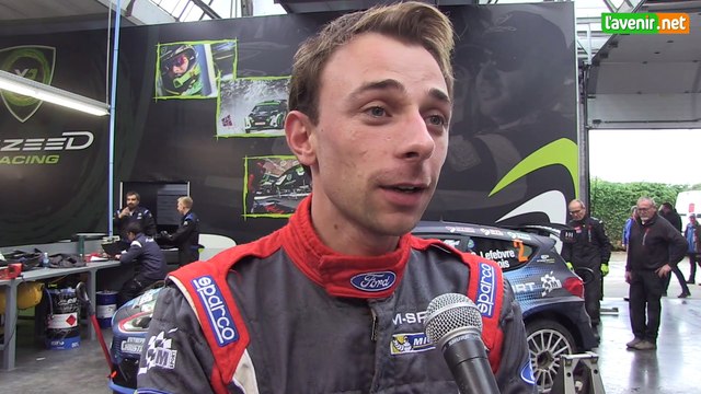 Déjà du spectacle au shakedown du rallye du Condroz