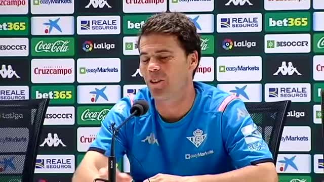 Joan Francesc Ferrer 'Rubi' sobre si teme por su futuro: No. Me encuentro muy bien, muy fuerte y con muchas ganas de ganar el partido