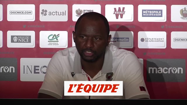 Vieira «Être beaucoup plus dur avec certains» - Foot - L1 - Nice