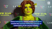 Heidi Klum's Halloween Costume Took Over 12 Hours to Apply
