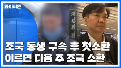 檢, 조국 동생 구속 후 첫 소환 조사...이르면 다음 주 조국 소환 / YTN