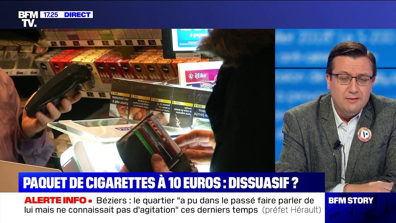 Paquet de cigarettes à dix euros: dissuasif ? - 01/11
