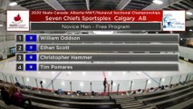 Novice Men Free Program - 2020 Skate Canada: Alberta-NWT/Nunavut Sectional Championships (14)