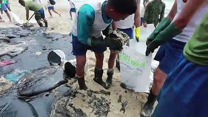 Petrolero con pabellón griego, "principal sospechoso" de marea negra en Brasil