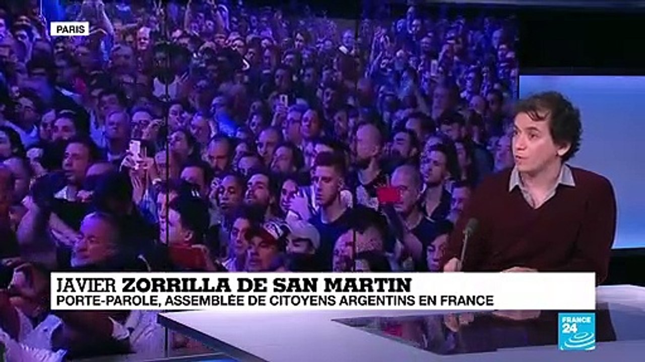 Javier Zorrilla de San Martin sur France 24: "Le résultat a contesté le mandat de Mauricio Macri"