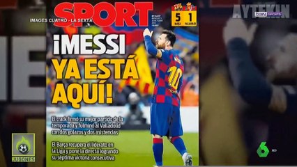 Le JT des JT : Messi, 50ème rugissante