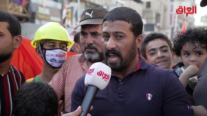 تقرير خاص لـ"حديث بغداد " بين صفوف المتظاهرين