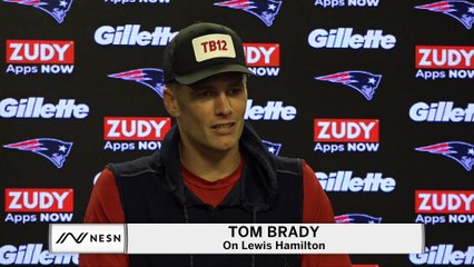 Tom Brady Praises Friend, Formula 1 Driver Lewis Hamilton