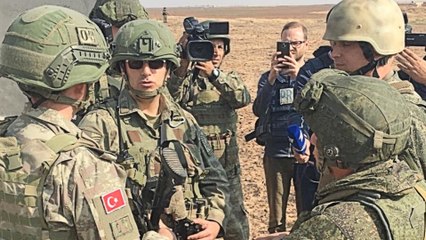 Russia and Turkey begin joint patrols in northeast Syria