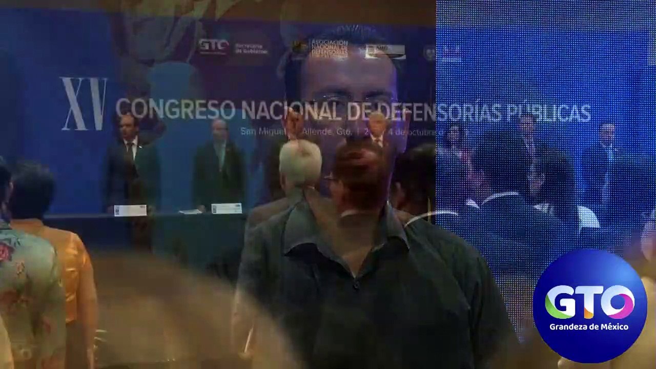 XV Congreso Nacional de Defensorías Públicas, inauguración