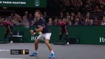 Paris Masters: Djokovic bt Tsitsipas (6-1 6-2)