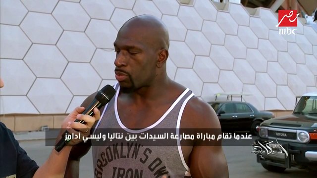 الحكاية يحاورتايتوس أونيل أحد نجوم المصارعة الحرة في WWE كراون جول ضمن فعاليات موسم الرياض