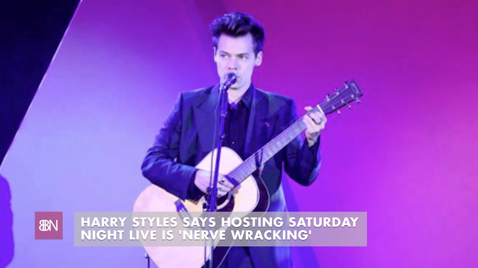⁣Harry Styles On Hosting SNL