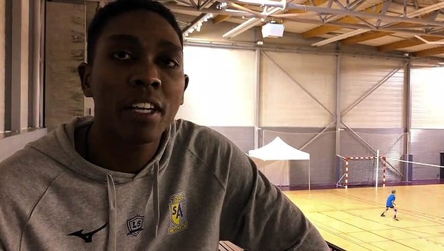 Volley-ball - L'oeil de Guillaume Conver avant Epinal - Halluin