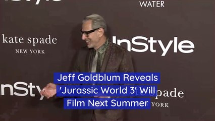 'Jurassic World 3' Films In 2020