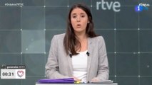 Minuto inicial de Irene Montero (UP)