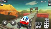 3D Impossible Monster Truck Survivor LV22 25 - 4x4 Stunts Monster Games - Android Gameplay #5