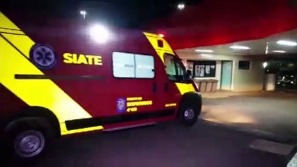 Mulher é levada à UPA após sofrer torção no pé