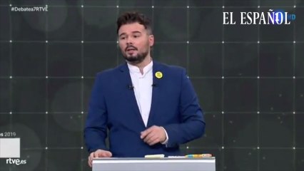 Minuto de oro de Gabriel Rufián