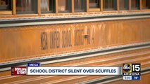 Brawl between student and school bus driver caught on camera