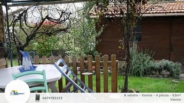 A vendre - Vienne - 4 pièces - 83m²
