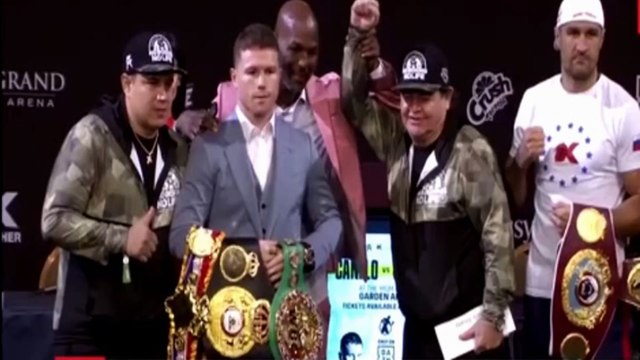 Canelo Alvarez vs Sergey Kovalev weigh in | FINAL FACE OFF