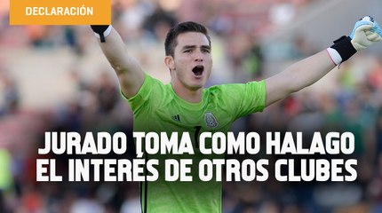 Sebastián Jurado toma como halago el interés de otros clubes