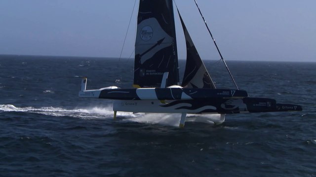 Brest Atlantiques- Gitana 17 vole - Bretagne Télé