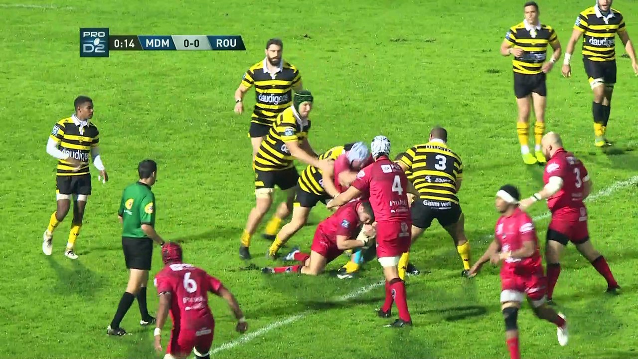 SITE OFFICIEL STADE MONTOIS RUGBY - RESUME SMR ROUEN NOV 2019