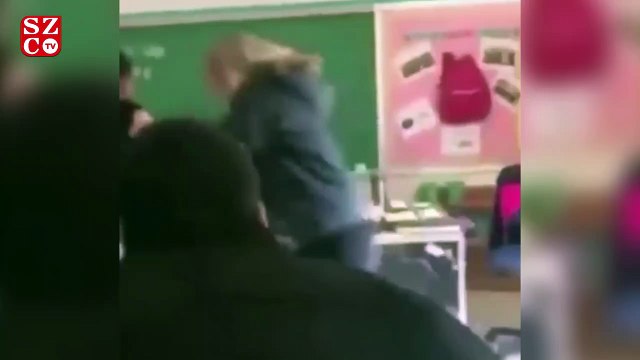 ABD bu kavgayı konuşuyor... Öğretmen ve öğrenci birbirine girdi