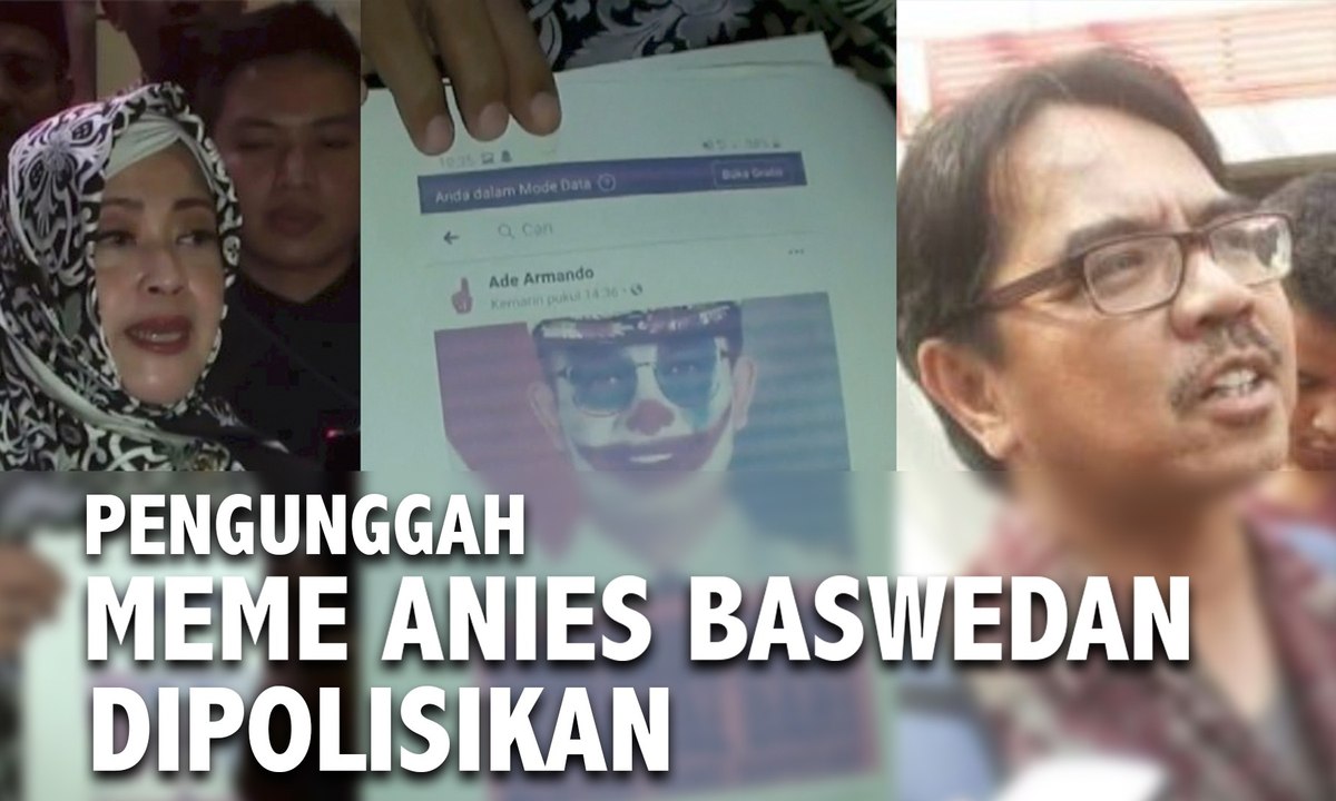 Pengunggah Meme Anies Baswedan Dipolisikan