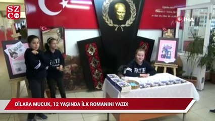 12 yaşında ilk romanını yazdı