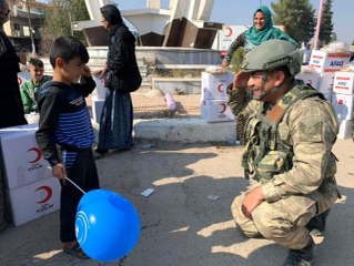 Türk Kızılayı'ndan Tel Abyad'a mobil klinik
