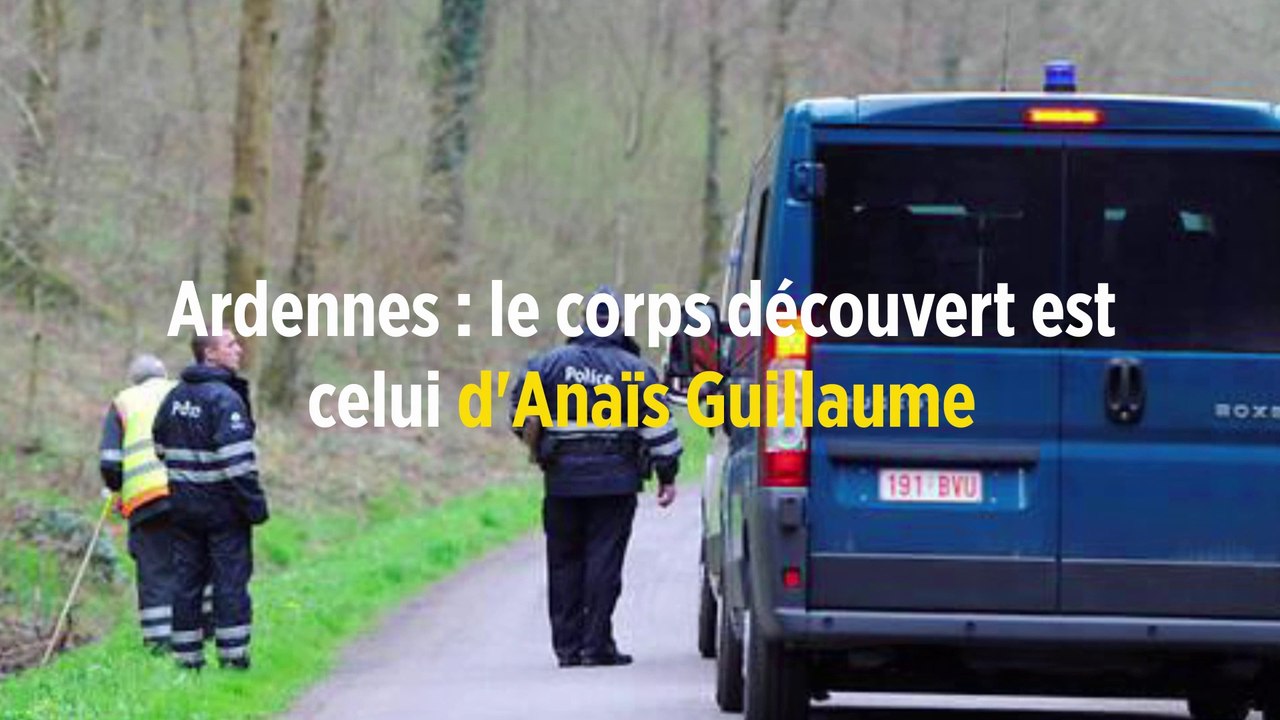 Ardennes : le corps découvert est celui d'Anaïs Guillaume
