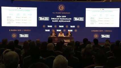 Gülle: "Ekim ayında 47 ilimiz ihracatını arttırdı"