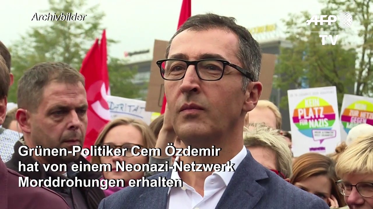 Neonazis drohen Cem Özdemir mit dem Tod