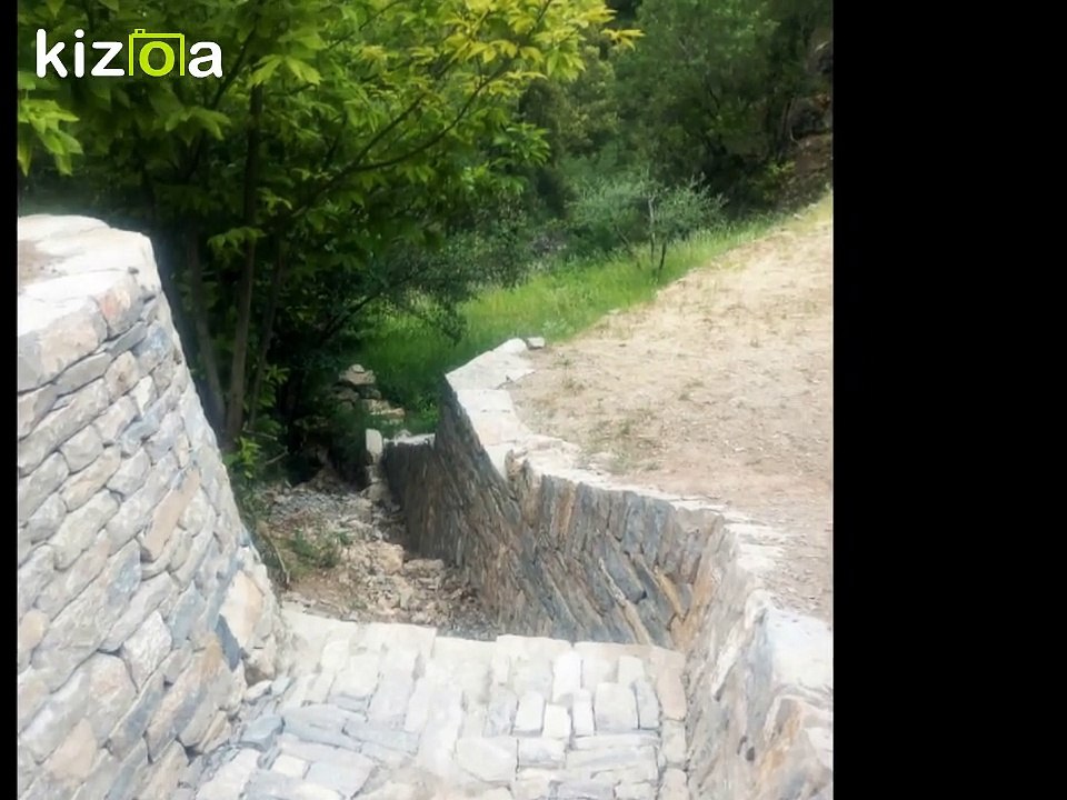 Pierre sèche, murs, calade, escalier, clavade, niche, pont